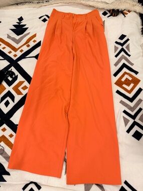 alice + olivia Bright Coral Skirt